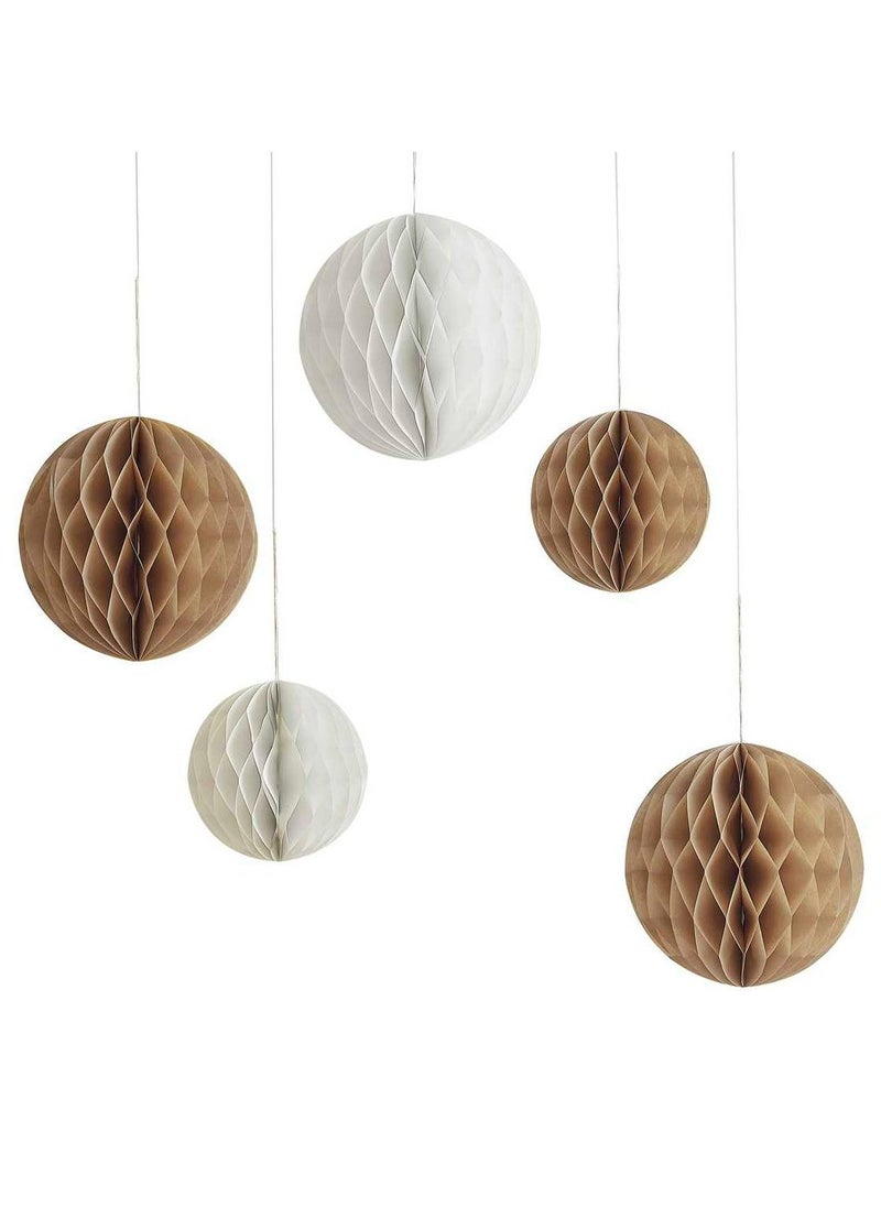 Ginger Ray Honeycombs - Netural - Image 3