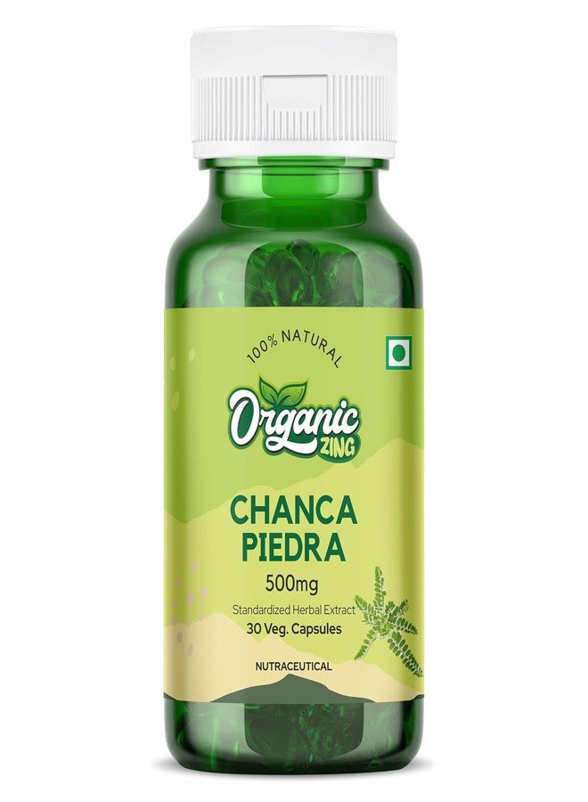 Organic Zing Chanca Piedra 500mg - 30 Caps - Image 1