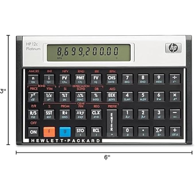 12C FINANCIAL CALCULATOR (PLATINUM VERSION) - Image 3