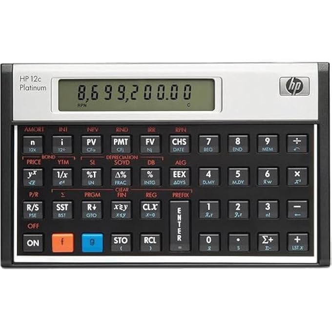 12C FINANCIAL CALCULATOR (PLATINUM VERSION) - Image 2