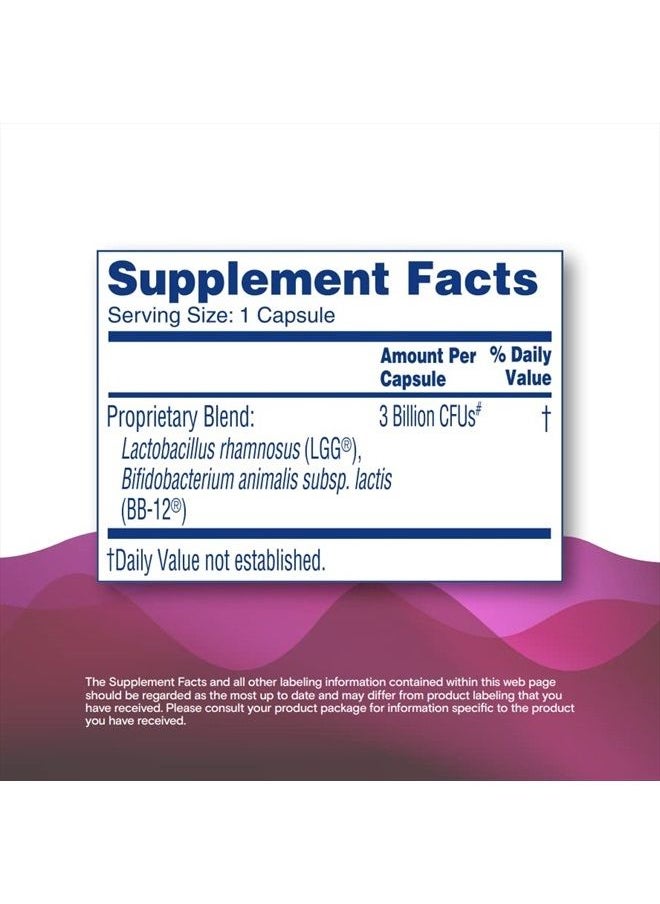 Phillips' - Colon Health Daily Probiotic Capsules, 4-in-1 Symptom Defense to help defend against Occasional Gas, Bloating, Constipation, and Diarrhea, Daily Supplement, 60 Count - Image 1