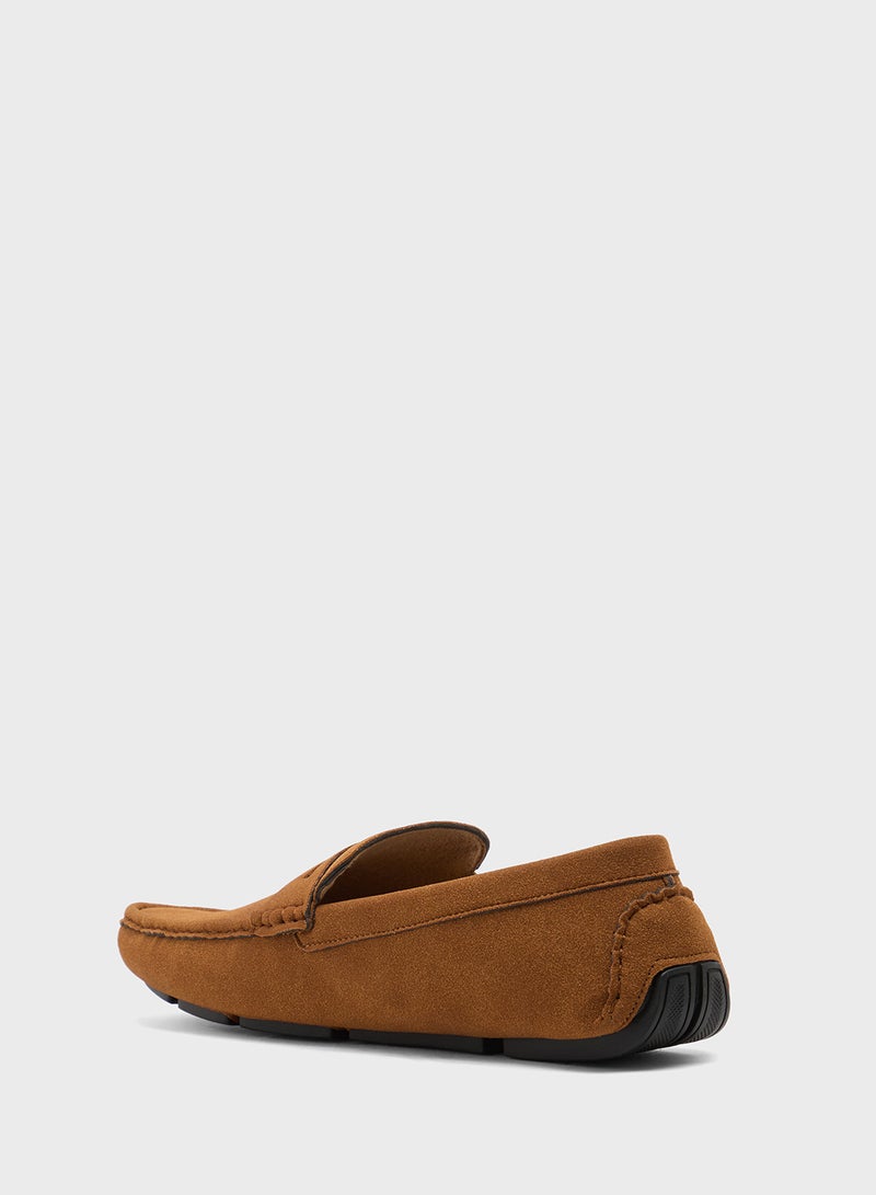 Robert Wood Casual Suede Loafers - Image 2