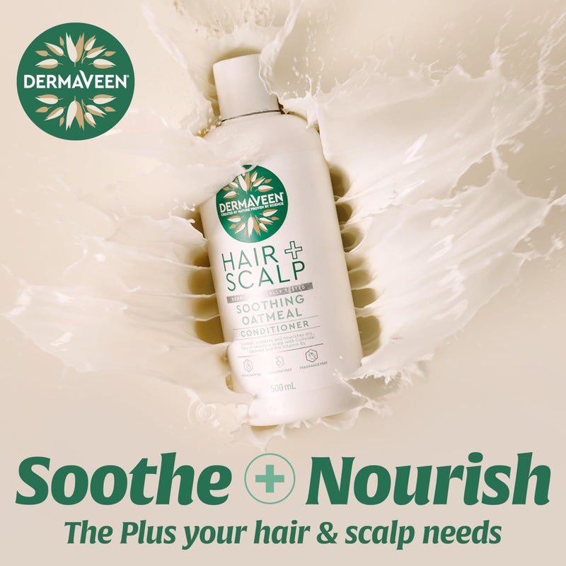 DermaVeen Oatmeal Conditioner 1 Litre - Image 3