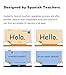 Docdeer 500 Spanish Phrases Flash Cards Flashcards for Adults Beginners Learn Spanish Phrases for Beginners - Image 4