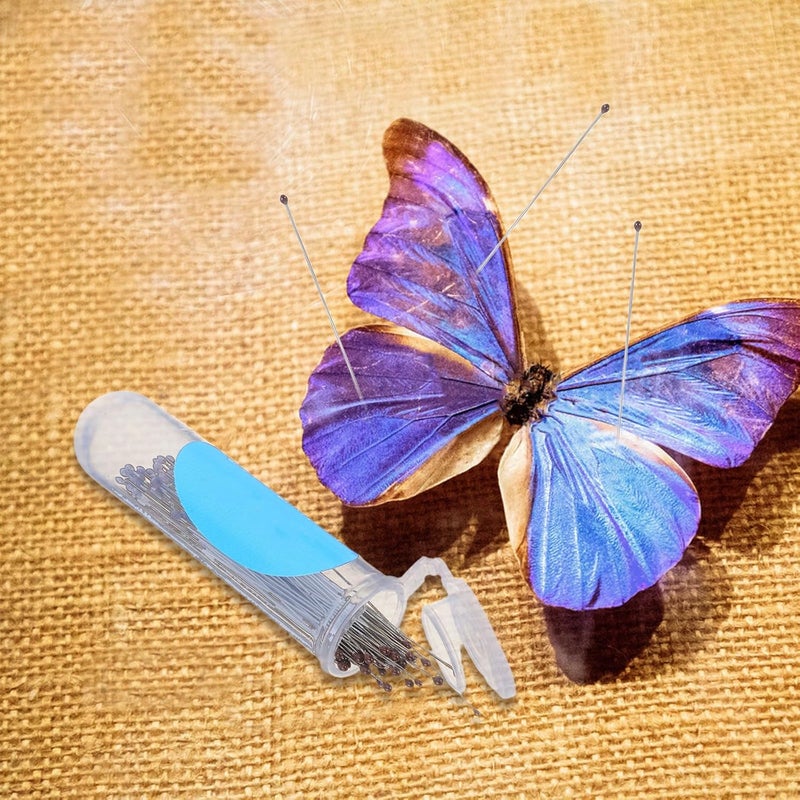 Butterfly Pinning Kit 4 Boxes Stainless Steel Needles Insect Specimen Preservation Tools - Image 5