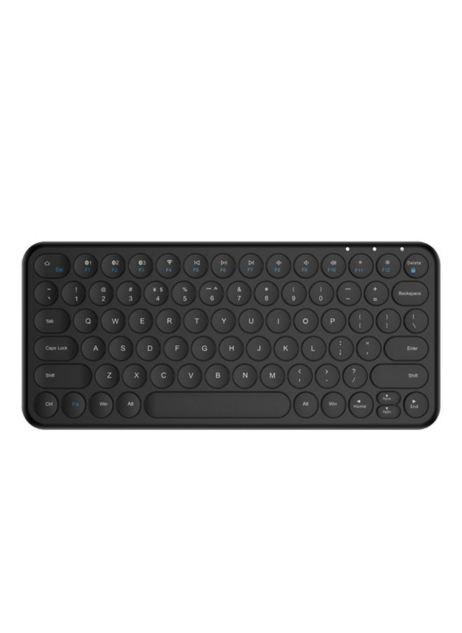 Seeken SEEKEN Mini Portable Bluetooth Keyboard - Black | Multi-Device Pairing | Premium Design | High-Quality.  - Image 1