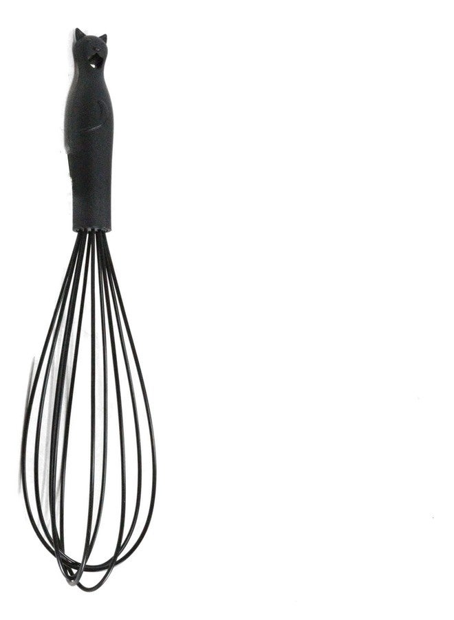 Ebros Gift Wicca Witch Gothic Feline Witching Hour Cat Kitchen Utensil Made Of Silicone For Cooking Baking Mixing Chef Choice (Kitchen Whisk) - Image 3