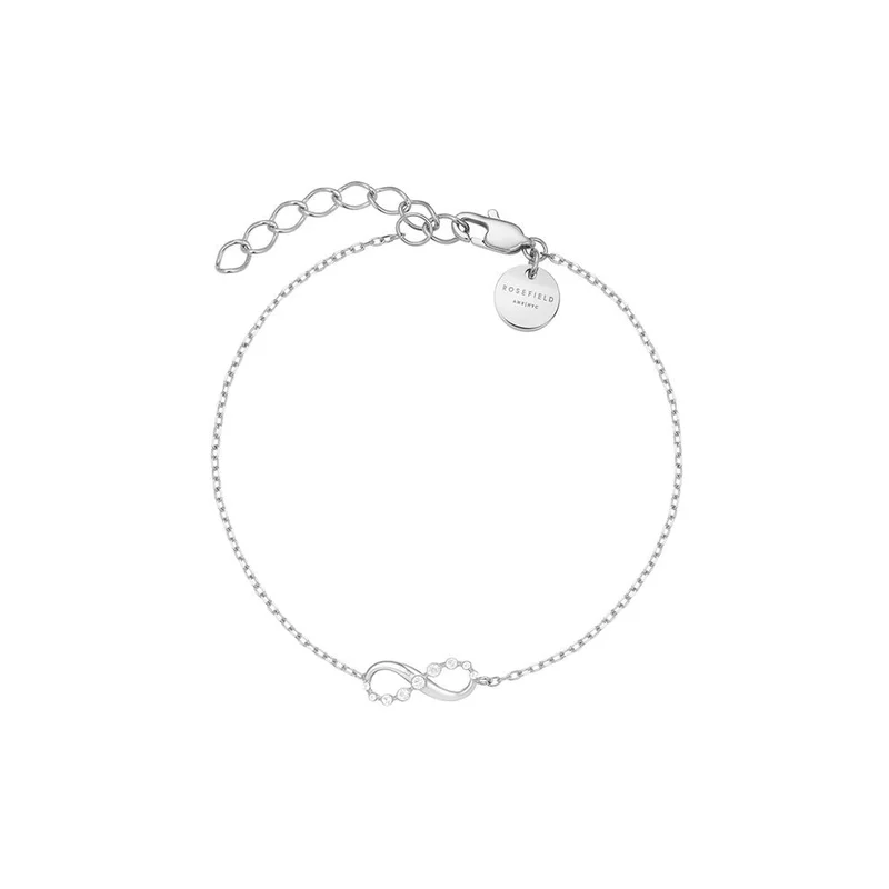 Rosefield  Rosefield Infinity Bracelet Silver - JBIBS-J1330 for Women | Best Price UAE