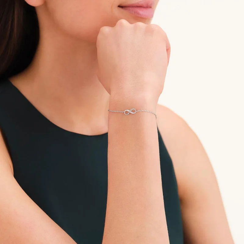 RoseField Rosefield Infinity Bracelet Silver - JBIBS-J1330