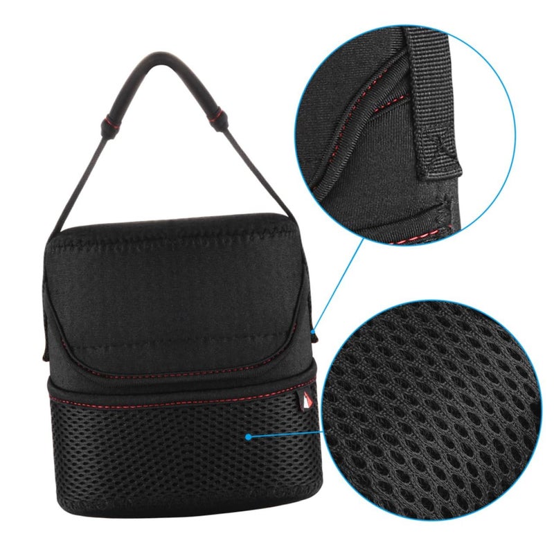 Protective Cylindrical Speaker Bag Durable Travel Storage Case - Image 5