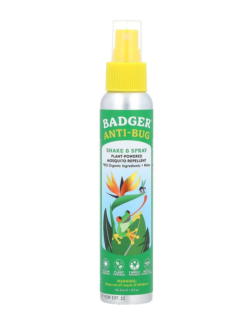 Badger, Anti-Bug Shake & Spray, 4 fl oz (118.3 ml)