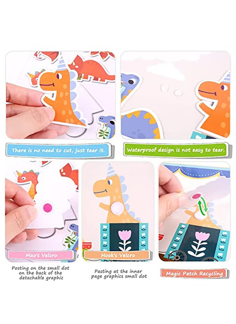 Excefore Montessori Toys for Toddlers,Dinosaur Toys for Kids 1-3,Toddler Preschool Learning Activities Busy Books for Kids Toys, Educational Toys for 1 2 3 Year Olds Boys Girls Gifts  - Image 4