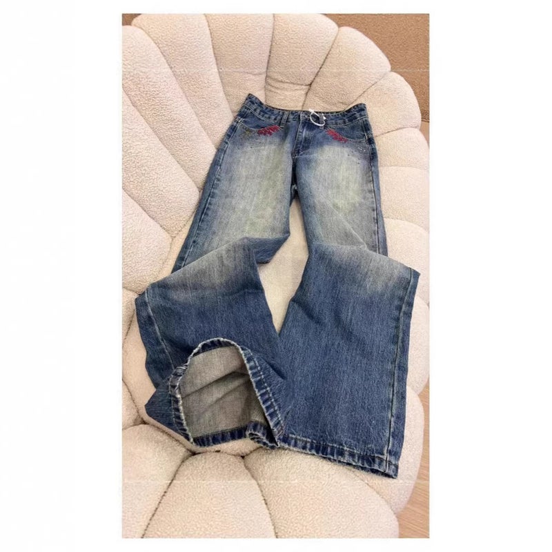 Unisex Casual Daily Denim Jeans - Image 3
