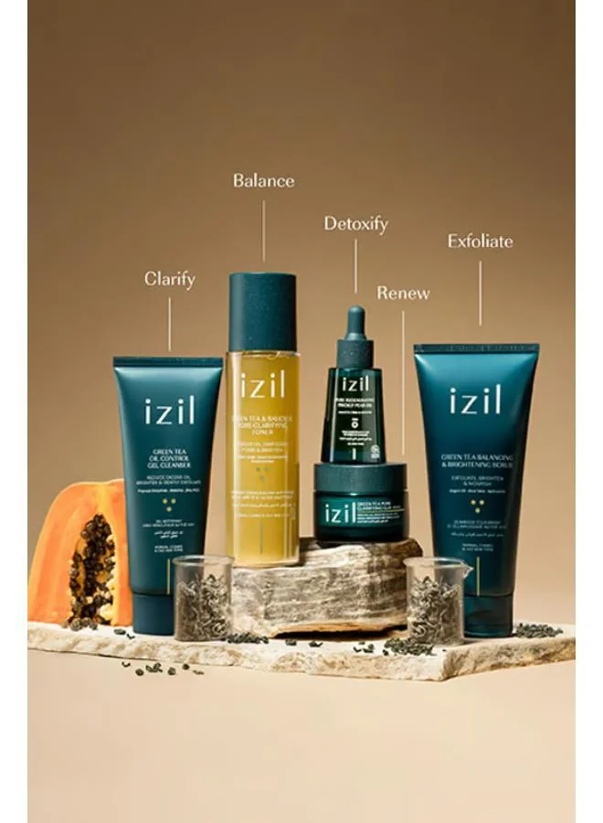 IZIL Green Tea Balancing & Brightening Scrub