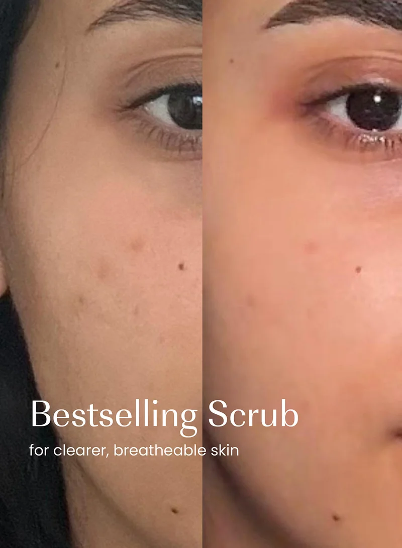 Izil Green Tea Balancing & Brightening Scrub