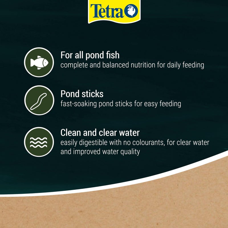 تترا Tetra Pond Fish Food Sticks 3kg - biologically balanced for pond fish - Image 4