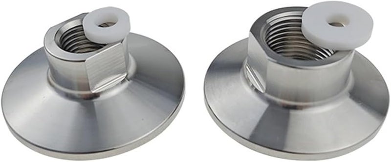 1 5 Inch Tri Clamp To M14x1 5 Female Coupler Stainless Steel 304 Pressure Gauge Fitting - Image 2