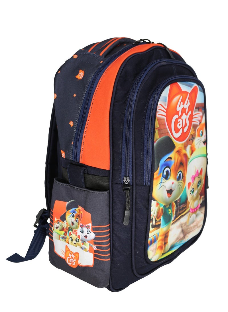 Gharibo Bags - School backpack model 10 44 cats - Image 1