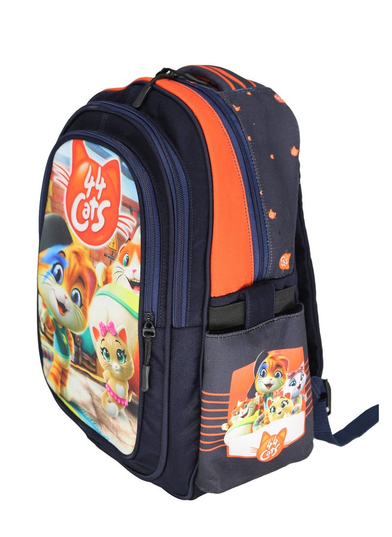 Gharibo Bags - School backpack model 10 44 cats - Image 1