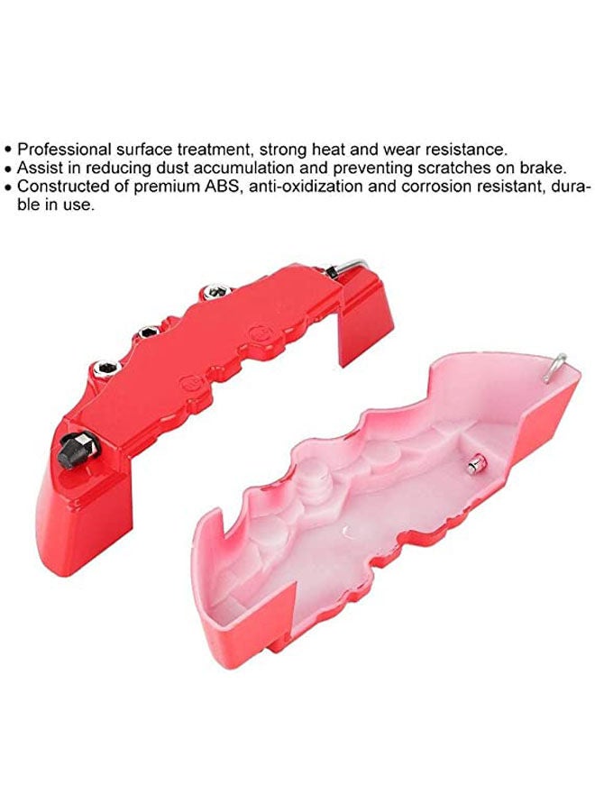 Car Universal Disc Brake Caliper Covers Front Rear Auto Kit