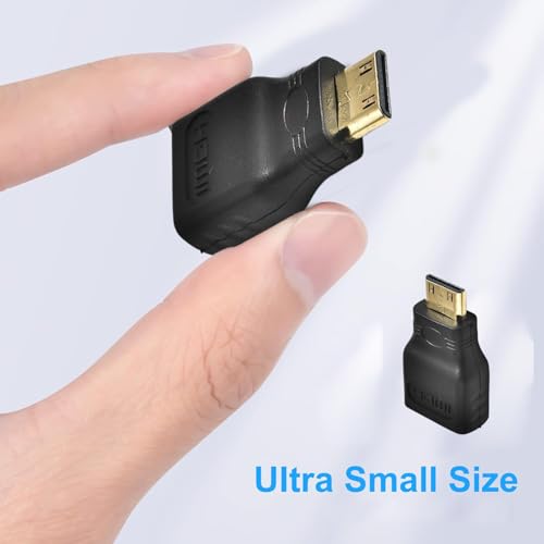 PremiumAV HDMI Right Angle Adapter 90 Degree – Gold-Plated Male to Female Connector for 4K UHD TV, Monitor, Projector, Laptop, Gaming Console – Space Saving Plug and Play HDMI Elbow Adapter - Image 2