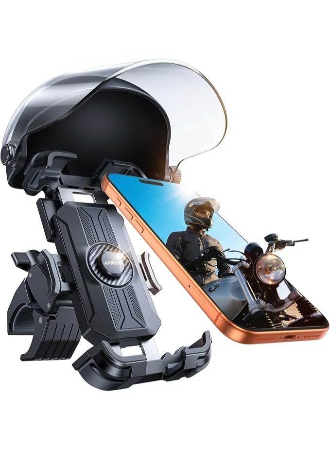 جوي روم حامل هاتف للدراجة النارية JOYROOM JR-ZS526 مع واقي شمس - Image 1