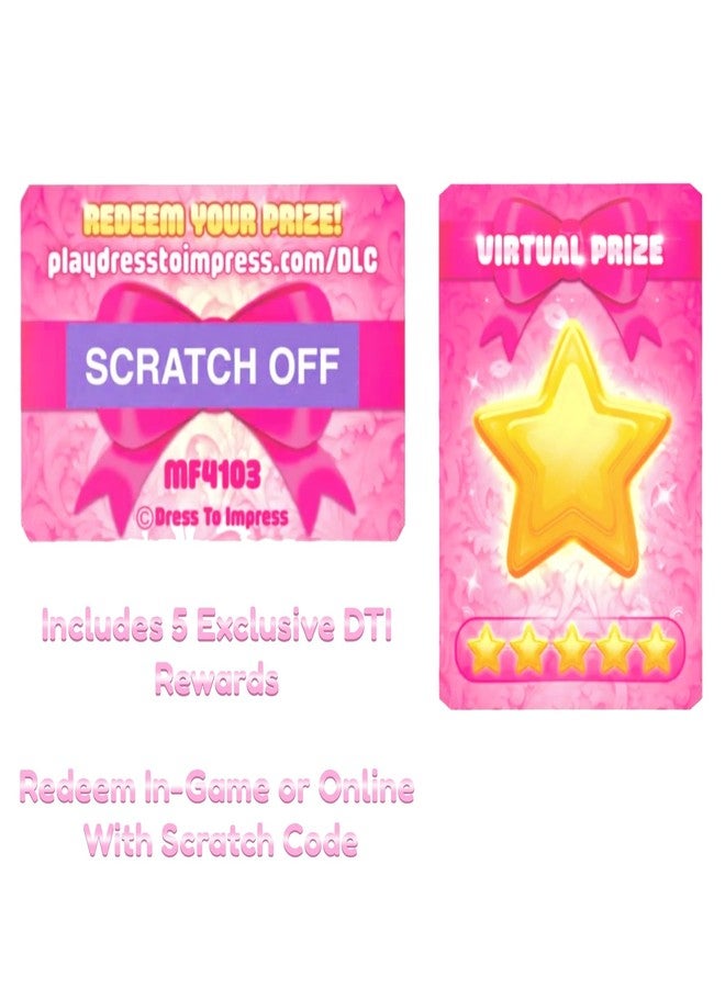 PhatMojo Dress to Impress - Mystery Models - Superstar 5-Pack -Series 1 - Star Storage Case -Small Dolls - Blind Box Collectible Set - Includes DLC Code - Officially Licensed Toys - Image 3