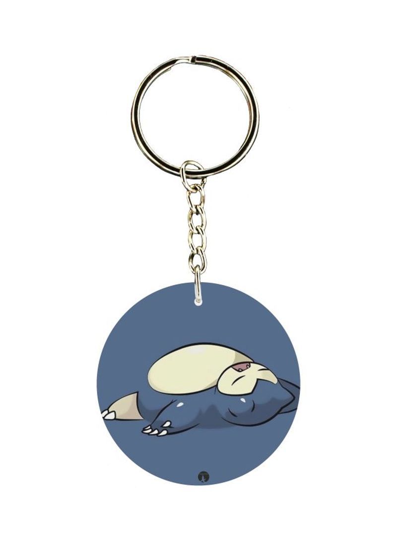 Cartoon Printed Keychain