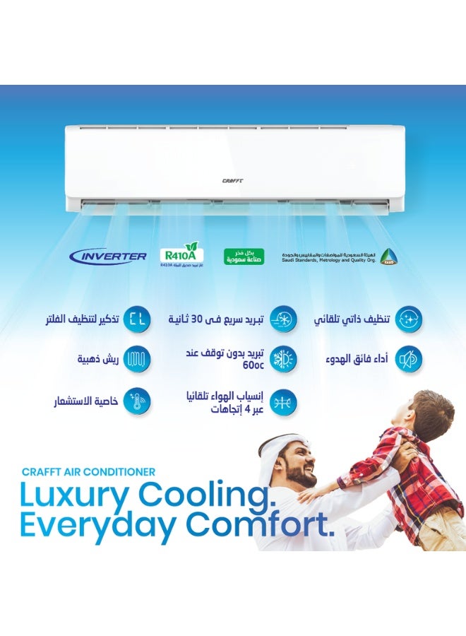 CRAFFT Wall-mounted Split Air Conditioner - Inverter - Image 3