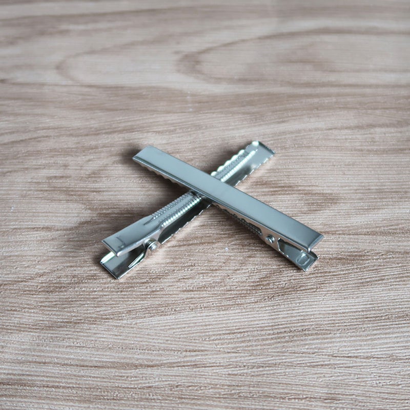 20PCS 6.6cm Clip Metal Duckbill Clip DIY Hairpin Accessories Multifunctional Clip - Image 4