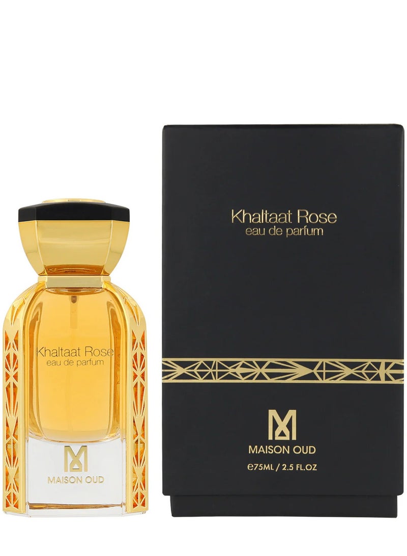 Maison Oud Khaltaat Rose Extrait De Parfum For Unisex 75ML - Image 2