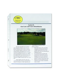 C-Line Top Loading Heavyweight Poly Sheet Protectors Nonglare 8.5 X 11 Inches 100 Per Box (62028)  - Image 5