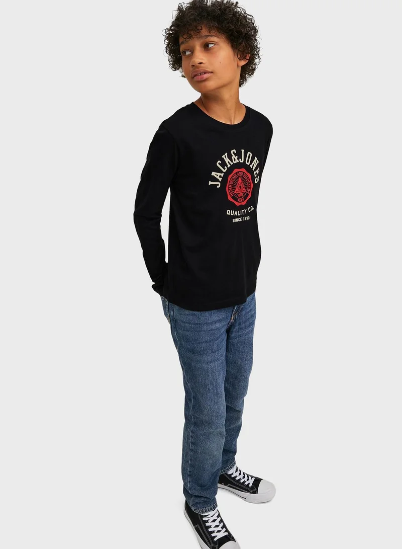 Jack & Jones Junior Youth Logo Sweatshirt