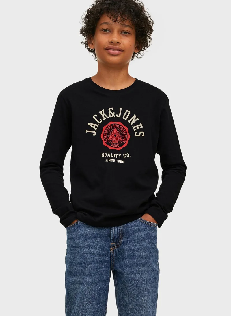 Jack & Jones Junior Youth Logo Sweatshirt
