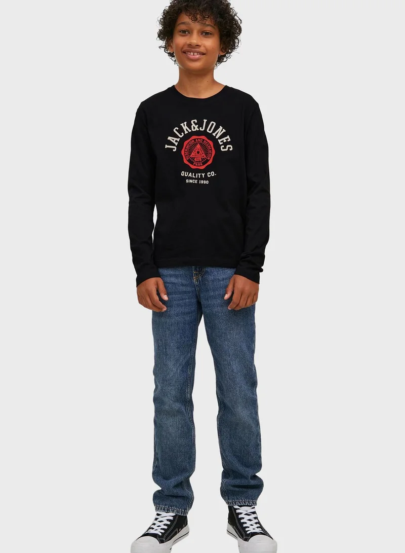Jack & Jones Junior Youth Logo Sweatshirt
