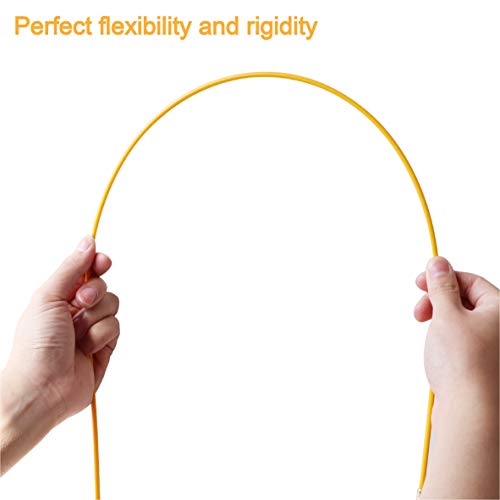 Jeemitery 50 Feet Fiberglass Cable Wire Running Rod Coaxial Electrical Connectable Fish Tape Pull Kit - Image 5