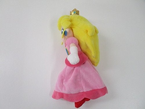 Little Buddy Super Mario All Star Collection 1418 Peach Stuffed Plush, 10",Multicolor - Image 3
