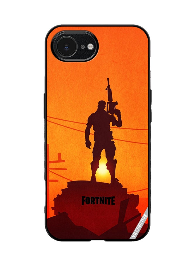 VR CREATIVE Protective Case Cover For Apple iPhone 16e Fortnite Dave Design Multicolour