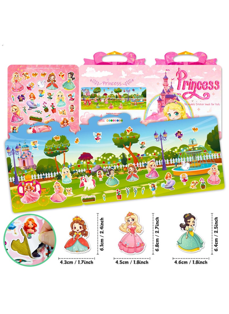 Beauenty - DIY Stickers Books for Kids Creative Toys Using High Quality Jelly Glue Material Non-Toxic  Harmless Can Be Repeated Paste Easy to Carry Suitable for Creativity and Games - Image 1