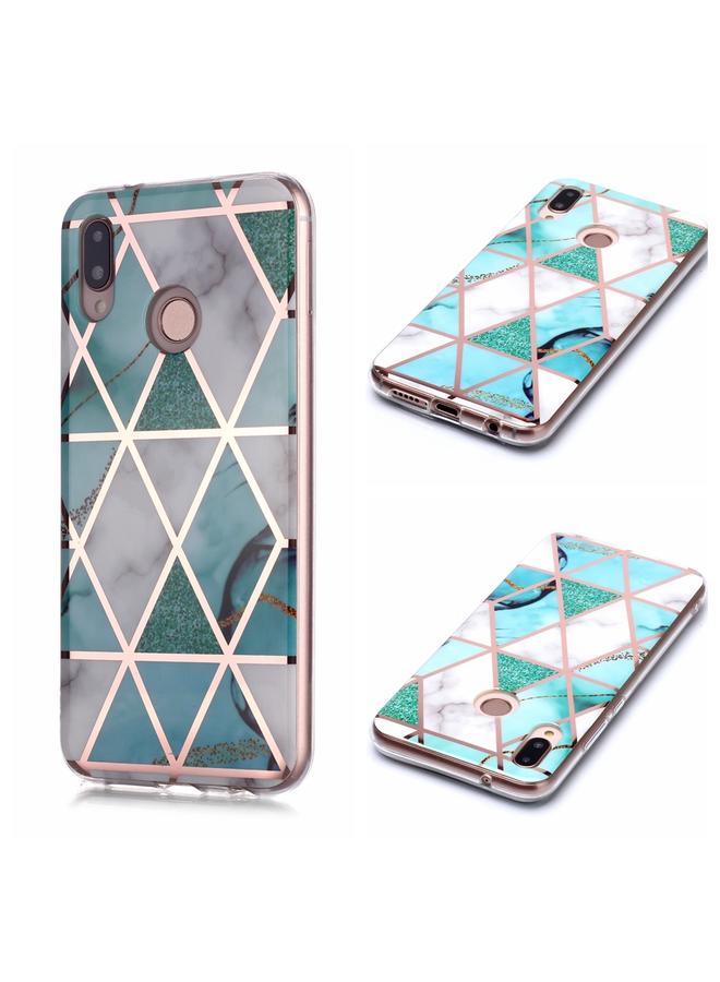 Zaboon Case For Huawei P20 lite / nova 3e Plating Marble Pattern Soft TPU Protective Case - Image 1