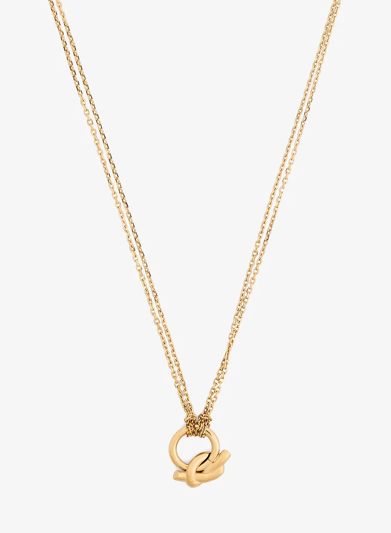 GUESS Hold Me Tight Non-Logo Necklace