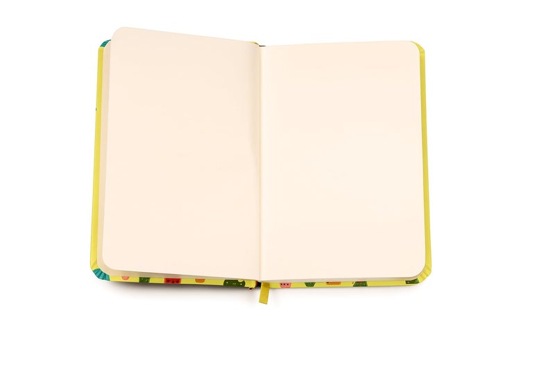 COI A5 5.5 × 8.5 in Hardcover Unruled Diary – 192 Pages of 80 GSM Natural Paper, Elastic Closure & 2 Ribbon Bookmarks, Rounded Corners – Portable Journal for Writing, Travel & Bullet Journaling - Image 2
