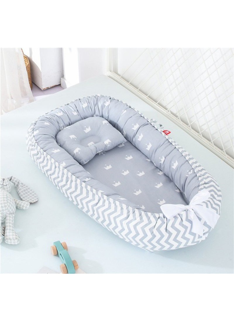 Baby Nest 100% Organic Breathable Baby Portable Crib - pzsku/Z6576BC375BAFB76F98C8Z/45/_/1708677210/2f1d2804-2721-436d-9e0c-cf8f9e84b26c