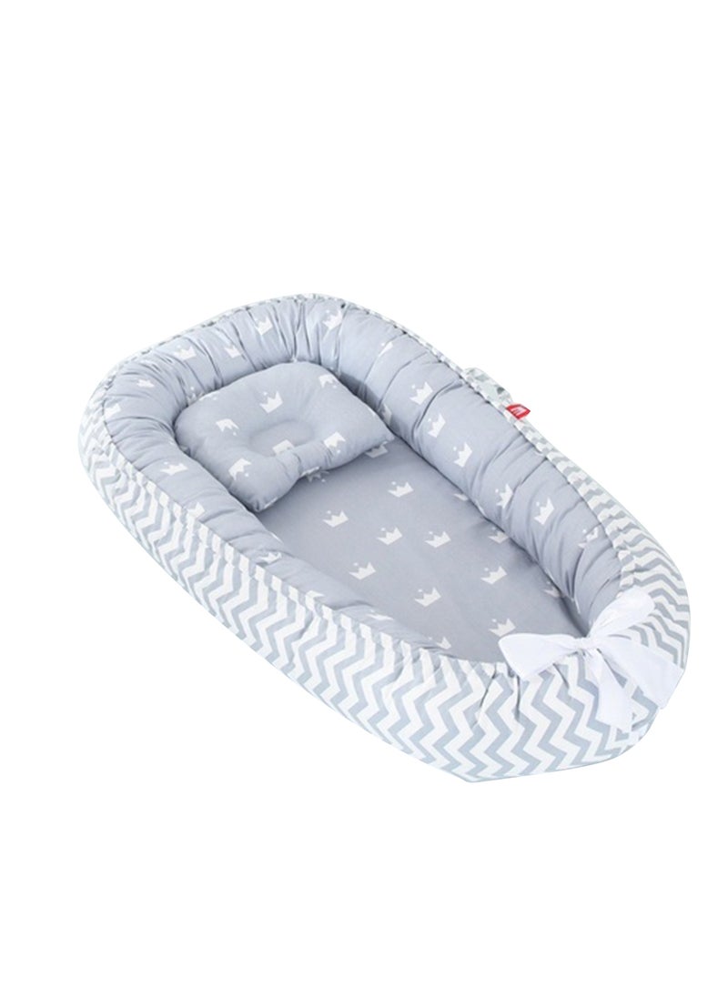 Baby Nest 100% Organic Breathable Baby Portable Crib - pzsku/Z6576BC375BAFB76F98C8Z/45/_/1708677210/d7edd400-3939-44ee-a9af-601cfe515f0b