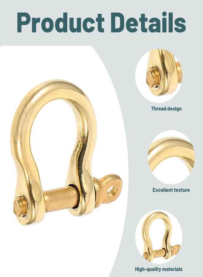Buildcon 2 Horseshoe Buckles, DIY Jewelry Making, Keychain Accessories, Outdoor Gear Enhancements, Durable Hardware for Crafts and Paracord Bracelets - Image 3