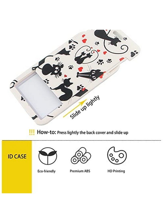 DMLSKY Utterfly Lanyard With Id Holder, Dmlsky Cute Lanyard For Id Badges Waterproof Nametag Card Holder Vertical - Image 3