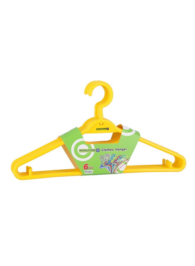 Royalford 6-Piece Cloth Hanger Green - Image 4