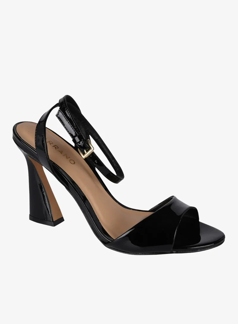 CARRANO Carrano Ladies Lace Up Statement Heeled Leather Sandal 387001B Cab0302