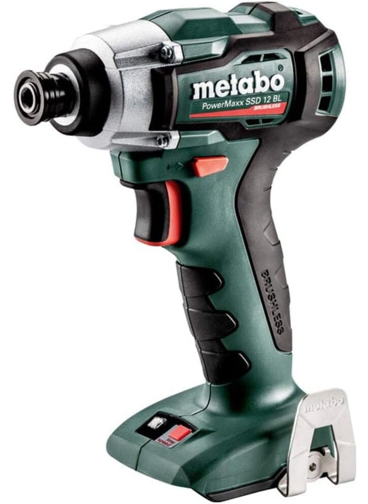 Metabo Metabo  12V Powermaxx 14 Hex Compact Brushless Impact Driver Bare 601115890 12 BL bare 12V Line  - Image 5