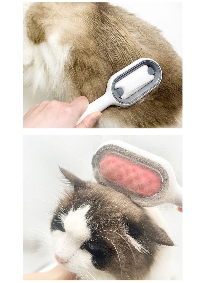 Generic Pet 3 in 1 Cleaning, Hair Removing, Massaging and lint remover comb- Pet Cat, Dog Grooming-Lint Remover, Clothes Fuzz Shaver, Travel Brush for Removing Pet Hair in Clothes (Assorted Color)  - Image 3